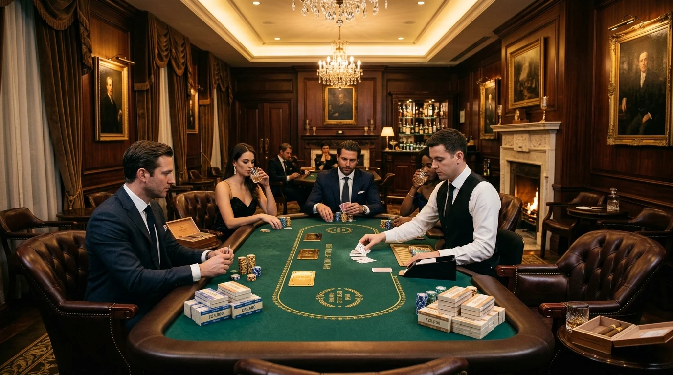 High Roller VIP Poker Lounge